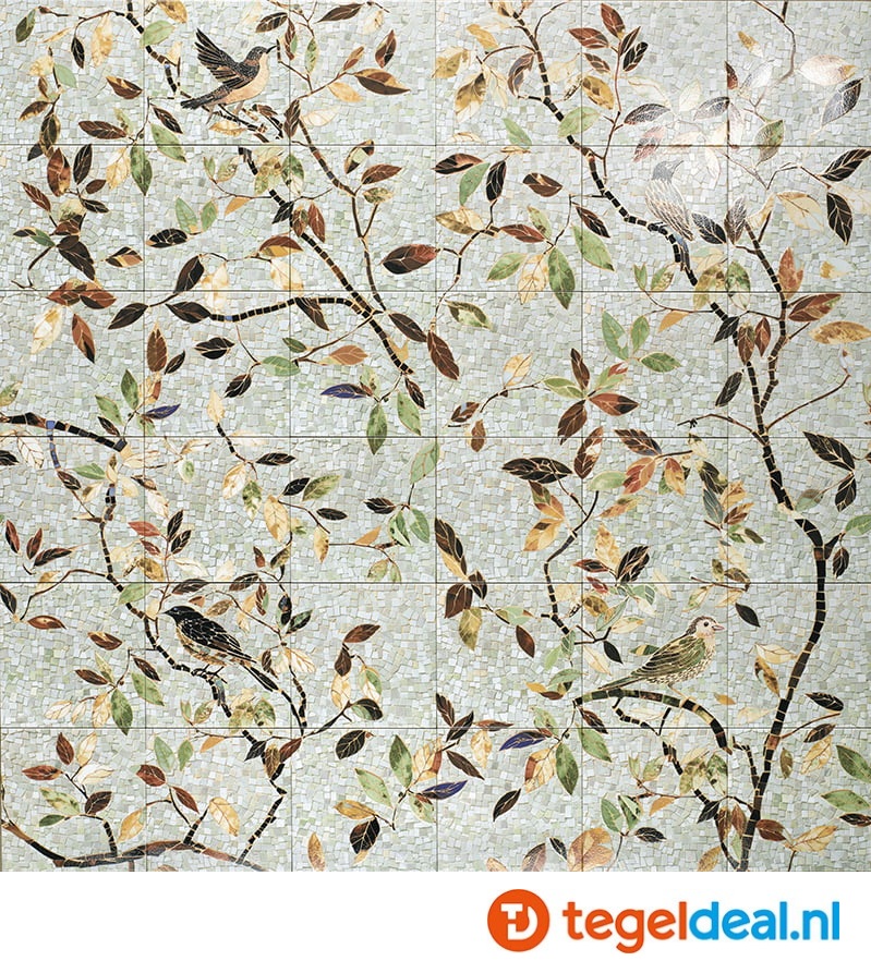 Mainzu, Murales Optym Tiffany, 20x20 cm, vloer- en wandtegels  