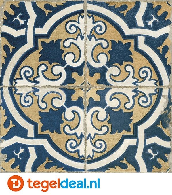 OPRUIMING : 1 m2 Peronda, FS2 Original, 45x45 cm, patroontegels - 1 m2 voor 25,00 euro 