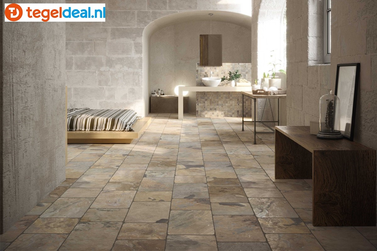 Ermes Aurelia, Flagstone, natuursteenlook tegels 