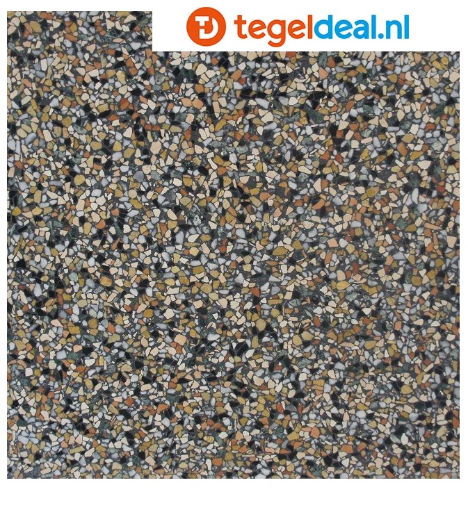ACTIE - Terrazzo Ecostone Stoccolma / Roma, 40x40x1,5 cm, EM-1088 - OP VOORRAAD