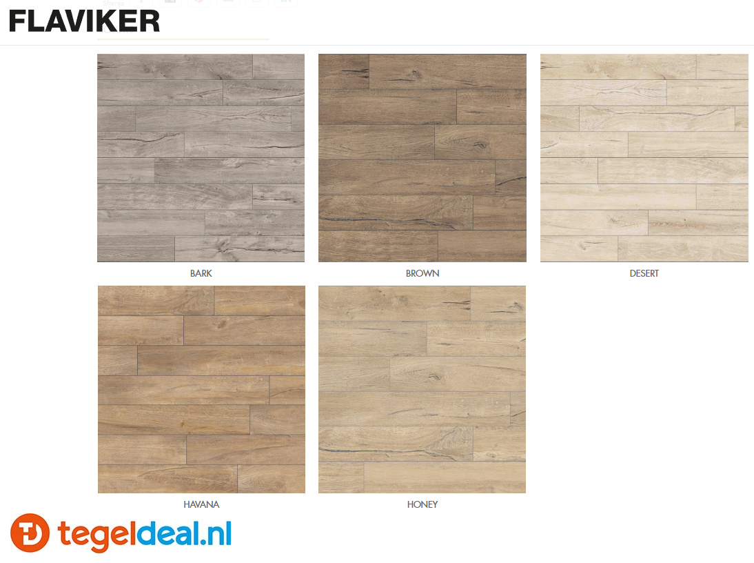 Flaviker, Cozy, houtlook tegels  