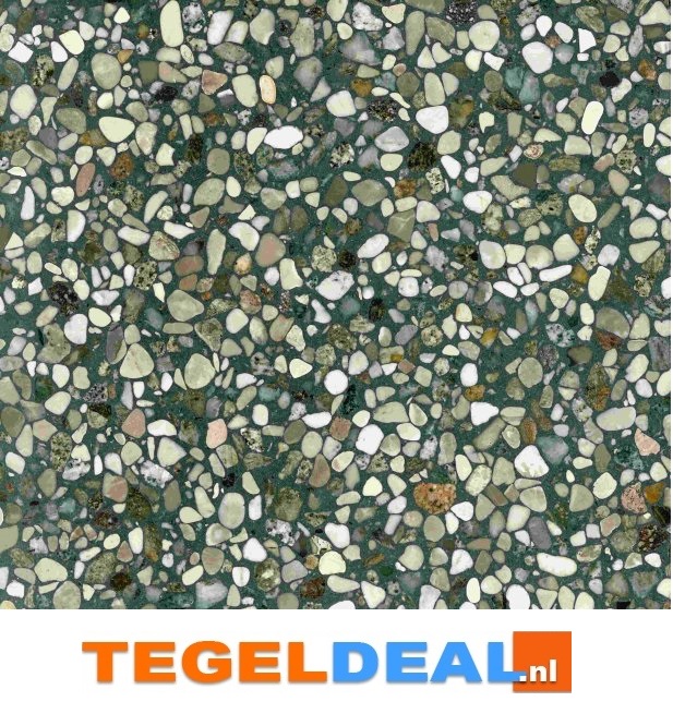 ACTIE - Terrazzo Ecostone Fenice / Ference, 40x40x1,5 cm, EV-2090 - OP VOORRAAD