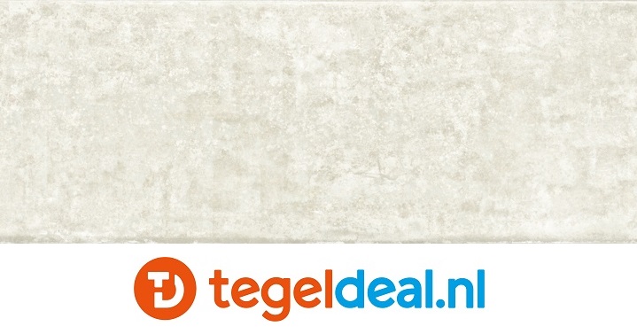 Aparici, Grunge White G-3234, 45x120 cm, wandtegels
