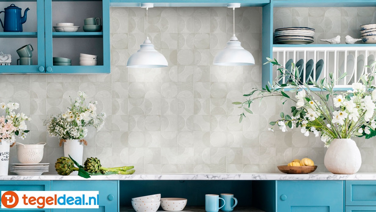 Nanda Tiles, Amantina, 10x10 cm, vloer- en wandtegels Nanda Tiles, Amantina, 10x10 cm, vloer- en wandtegels