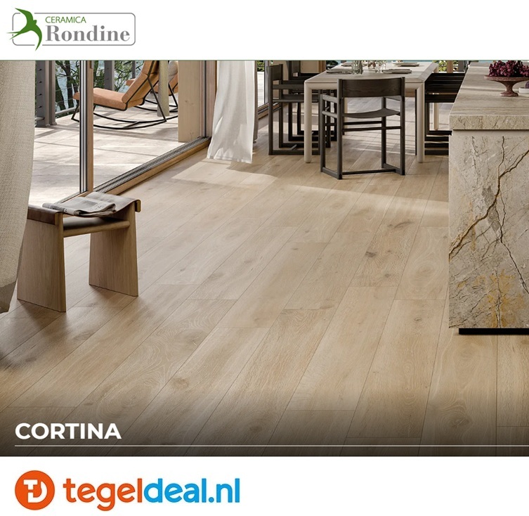 Rondine, Cortina, houtlook tegels voor binnen en buiten 