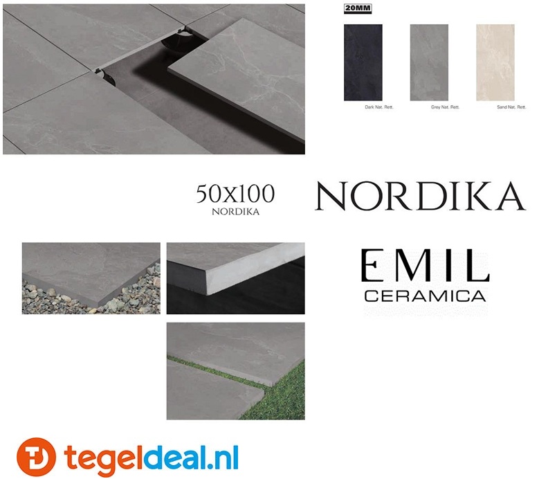 Emil, Nordika, leisteenlook tegels