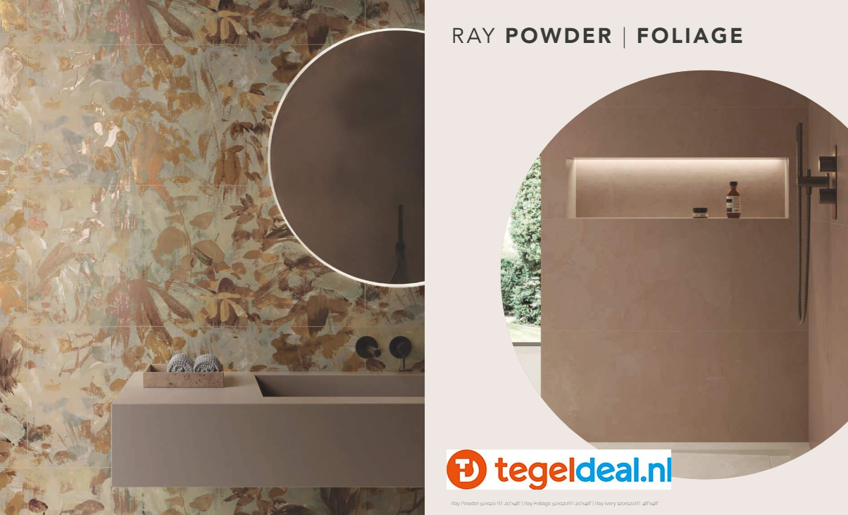 Supergres Rayclay, cementlook tegels Supergres Rayclay, cementlook tegels