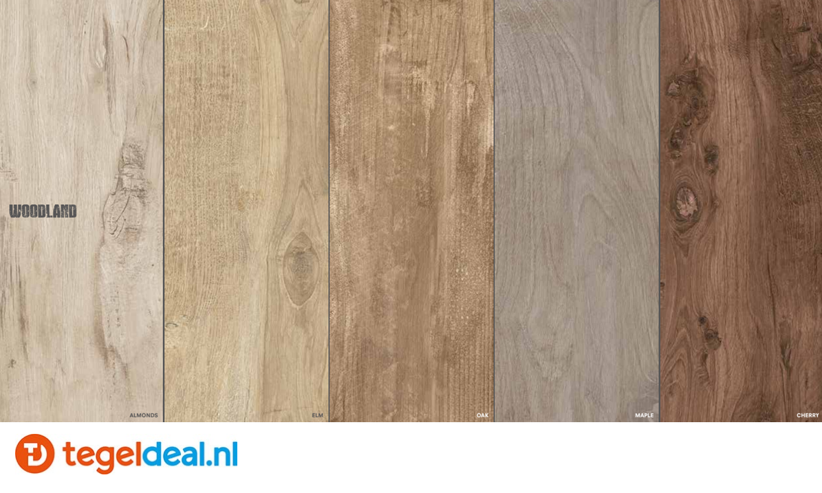 Castelvetro Woodland MAPLE, 30x160x2 cm, art. 02XWD316R4, houtlook terrastegels - € 62,50 per m2