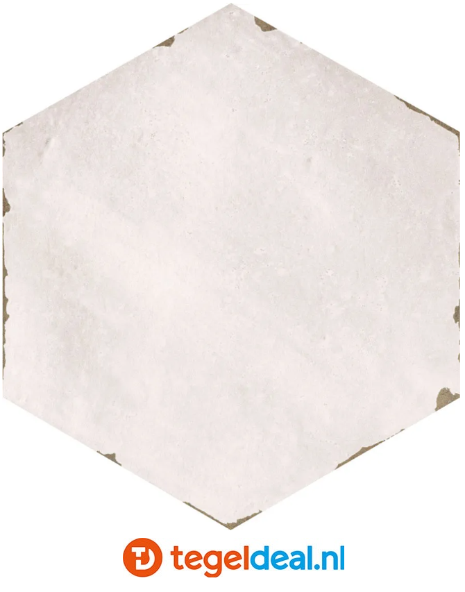 VLT en WDT Nanda Tiles, Capri OXALIS ROSE, 14x16 cm, hexagon VLT en WDT Nanda Tiles, Capri OXALIS ROSE, 14x16 cm, hexagon