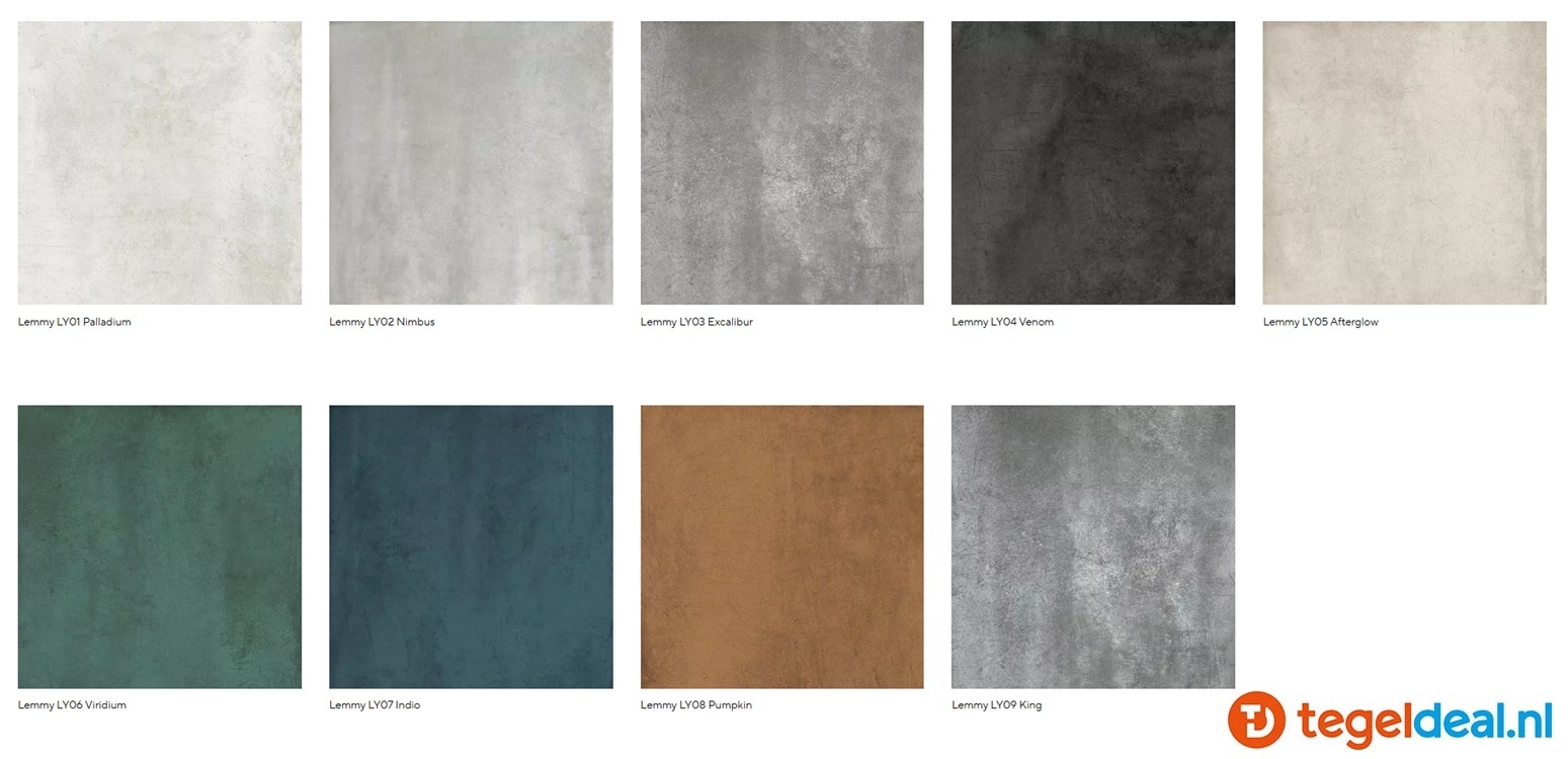 Mirage Lemmy, geïnspireerd op verouderd metaal voor binnen en buiten