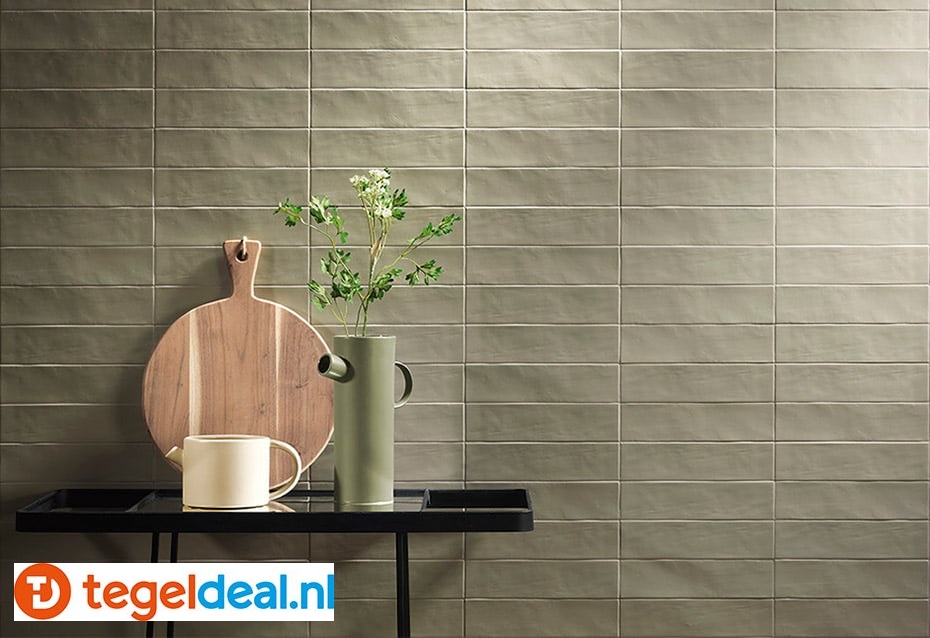 Natucer Evoke, 6,5x26 cm matte wandtegels Natucer Evoke, 6,5x26 cm matte wandtegels