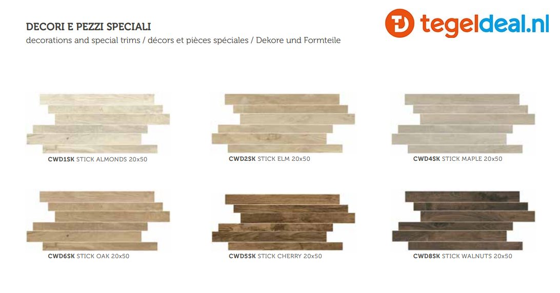 VLT Castelvetro, Woodland Elm, 30x120 cm, CWD32R2