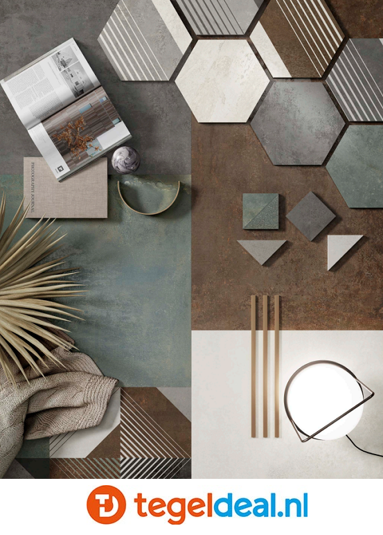 Colorker, Sonar, metaal-look tegels