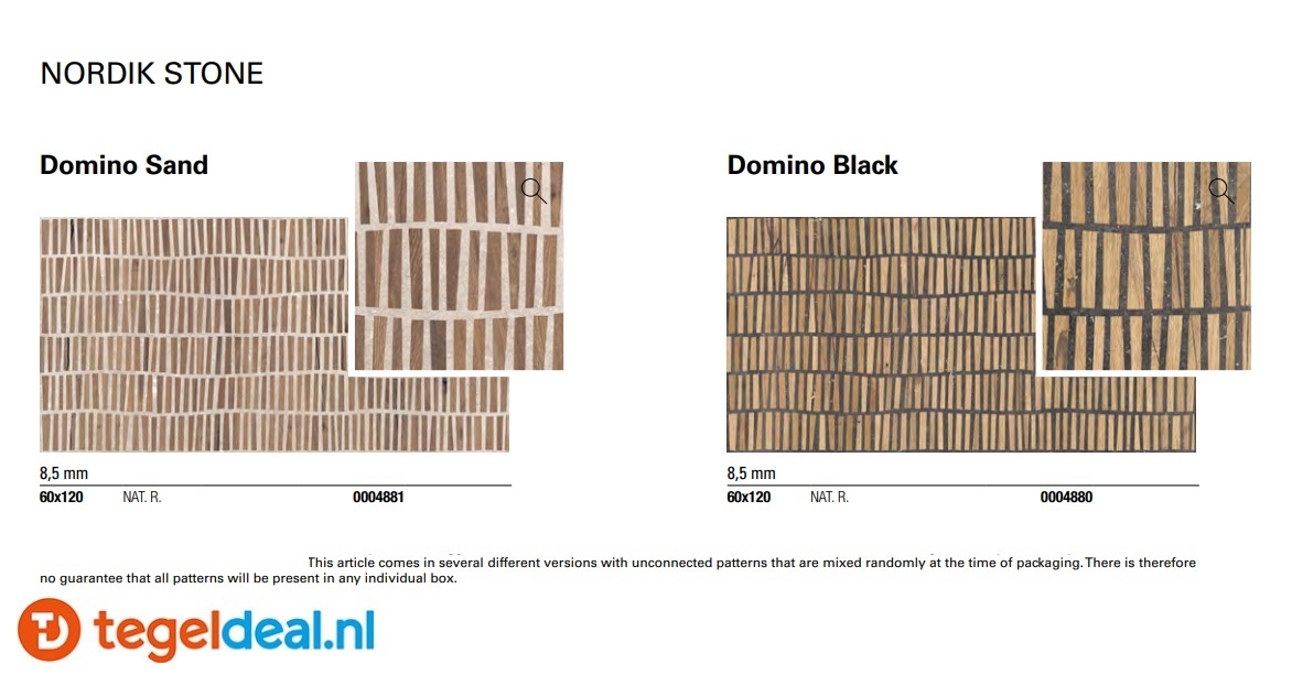 Flaviker, Nordik Stone, SAND, 60x60x2 cm, art. 0014527, natuursteenlook terrastegels 