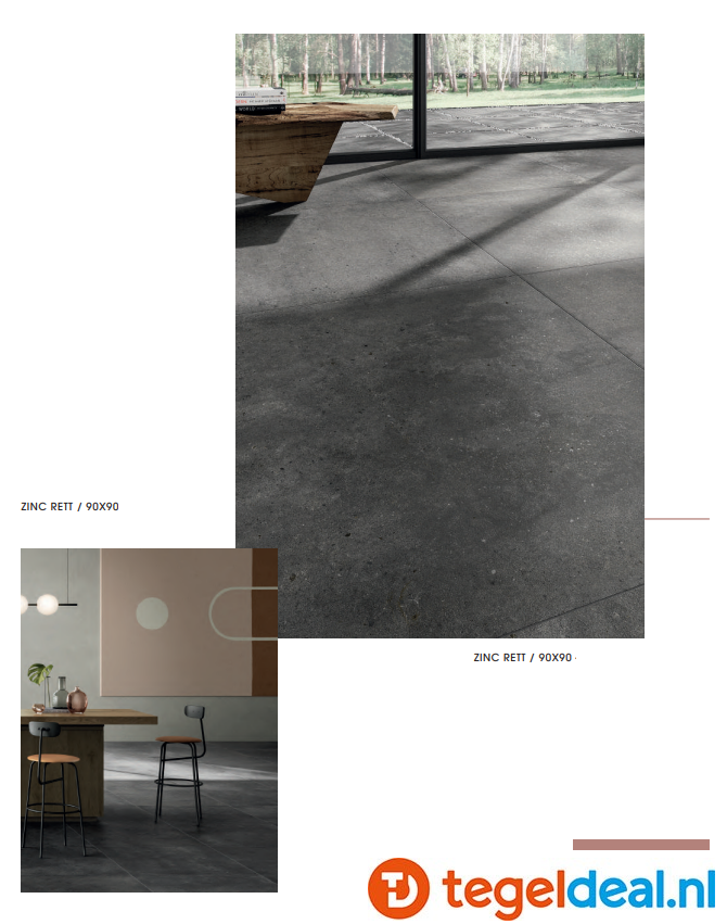 ASCOT DOM, District, Zinc OUT DRY-Grip, 60x60 cm
