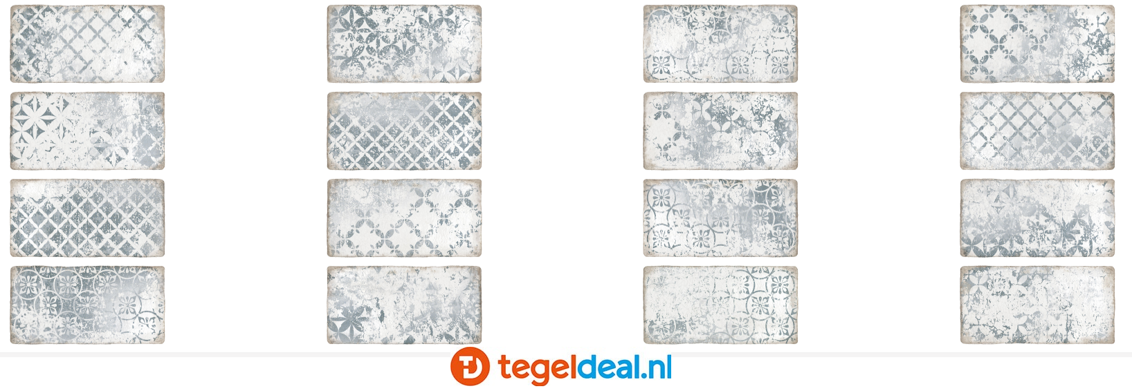 WDT Nanda Tiles, Town, vintage wandtegels