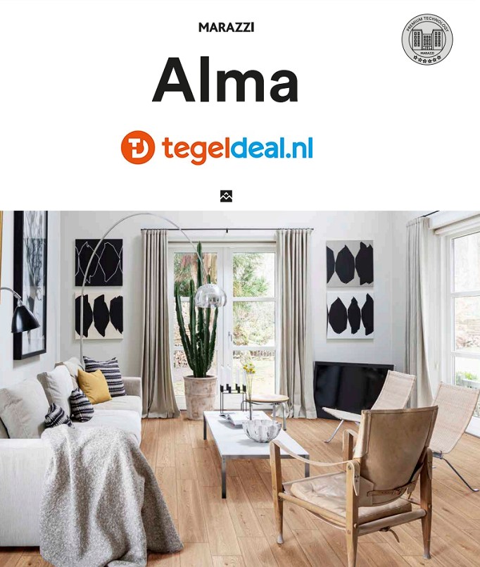 Marazzi Alma, houtlook tegels - 5 kleuren - 20x120 cm