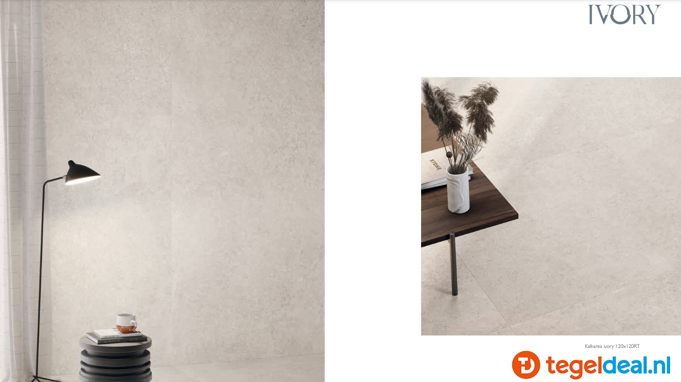 Supergres Kalkarea IVORY, 60x60 cm R10
