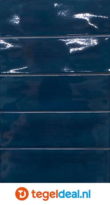 Equipe, Island SLATE BLUE, Frame 6,5x20 cm, art. 31203, reliëf wandtegels