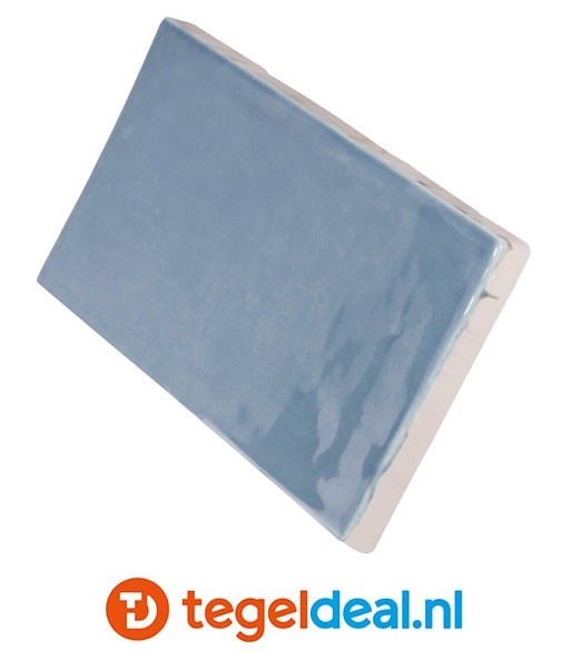 Equipe, Masia BLUE, 7,5x15 cm, art 21240, handvorm wandtegels