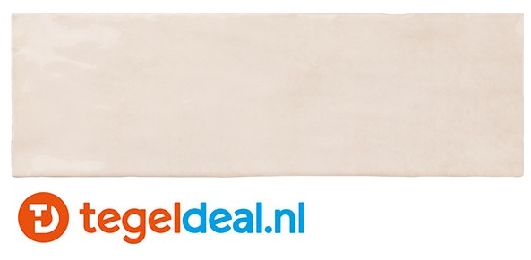 OPRUIMING :  1 m2 Equipe, La Riviera, Wheat, 6,5x20 cm, wandtegels - 1 m2 voor 10,00 euro