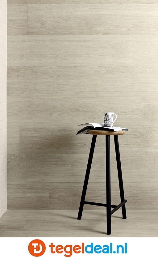 VLT Marazzi Treverkmust, White Selection, 25 x 150 cm M05J