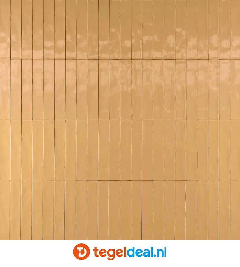 Marazzi Luz GIALLO, 5,3x30 cm MFLJ, wandtegels 