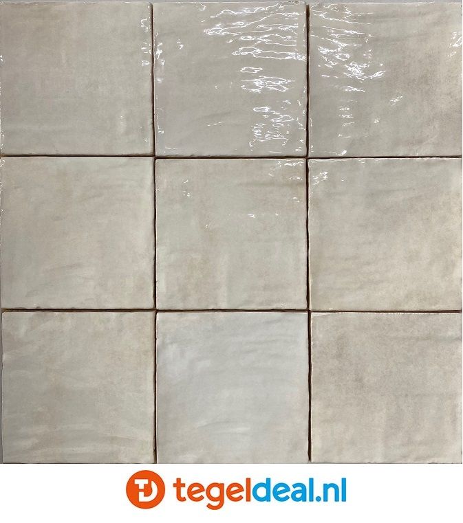 OPRUIMING :  1 m2 Equipe, La Riviera, Wheat, 6,5x20 cm, wandtegels - 1 m2 voor 10,00 euro