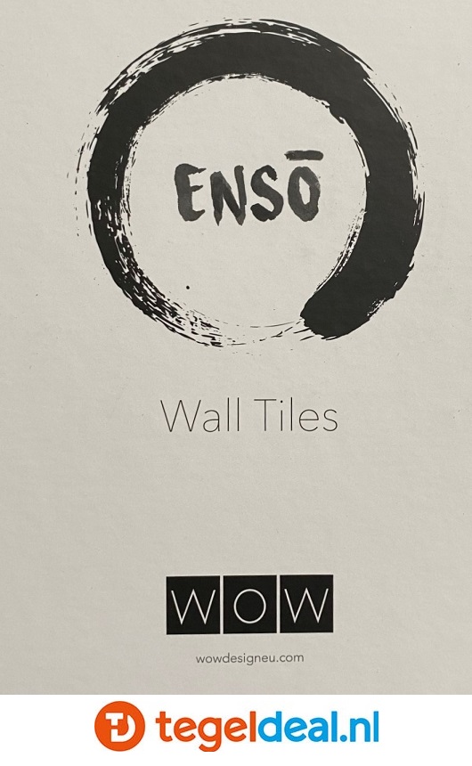 WOW Design, Enso, Nakama IVORY, 12,5x12,5 cm, wandtegels