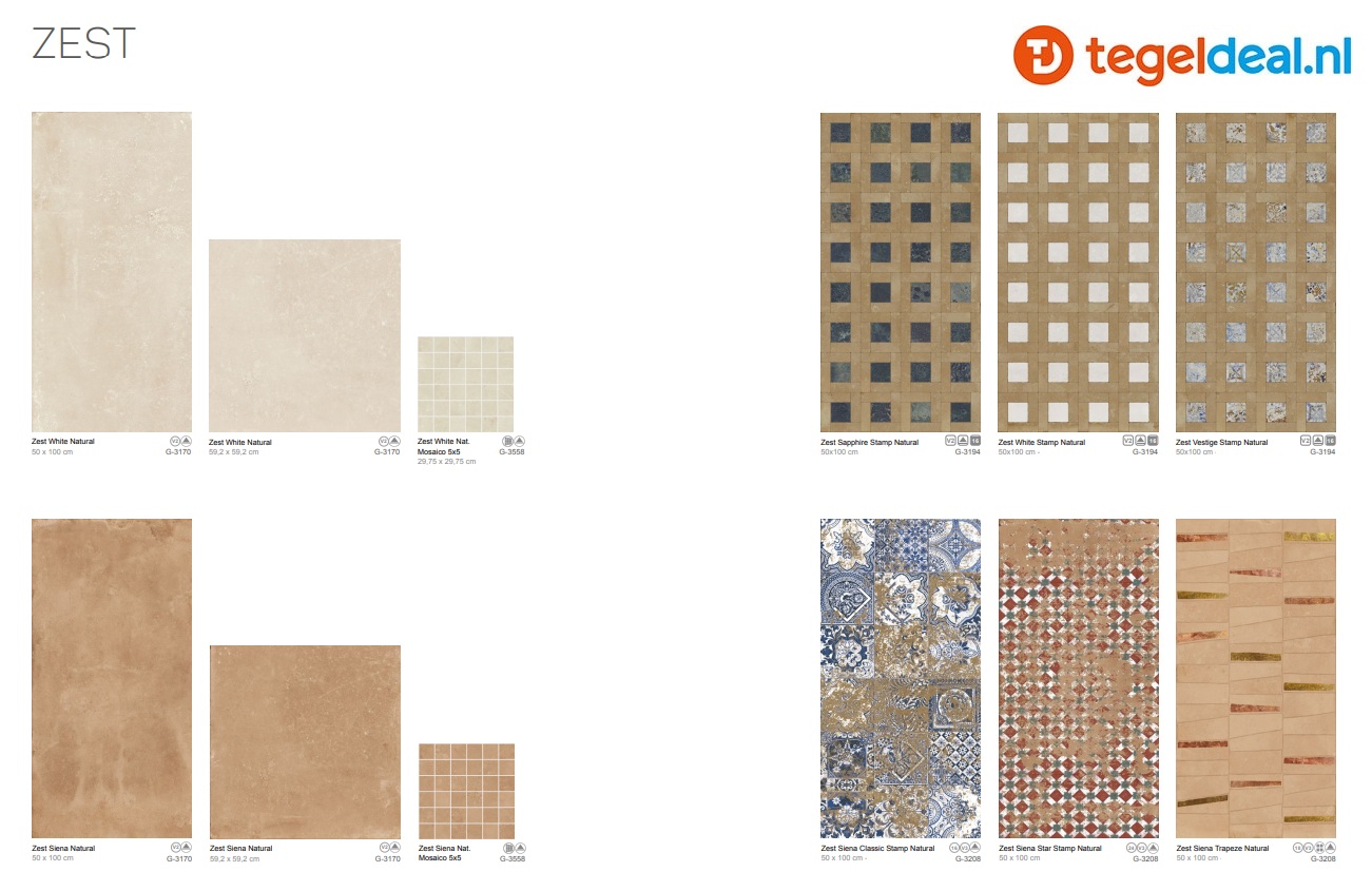 Aparici Zest, terracottalook tegels voor binnen en buiten