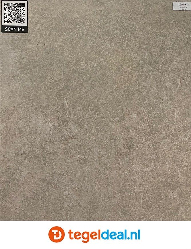 OPRUIMING : 18,72 m2 Isla Tiles, I-Stone BEIGE, 60x120 cm, art. 1006518, natuursteenlook tegels - 18,72 m2 voor 600,00 euro 