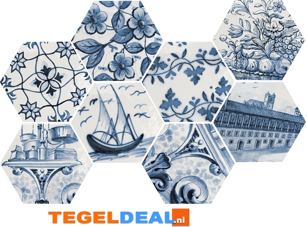 WDT Equipe Hexatile Patchwork Lisboa, 17,6x20 cm WDT Equipe Hexatile Patchwork Lisboa, 17,6x20 cm