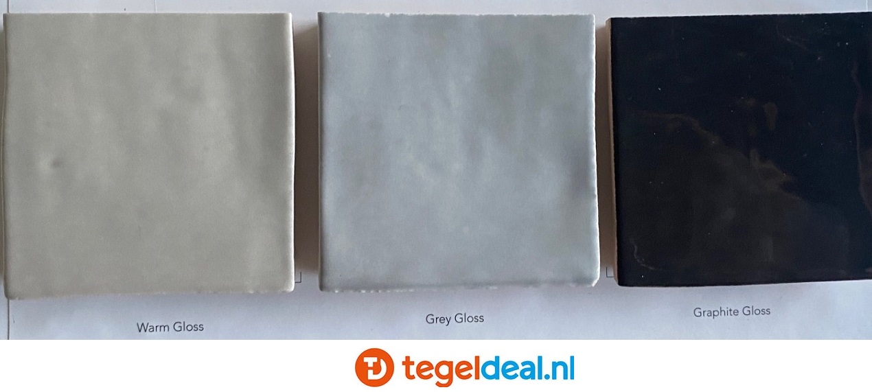 WOW Design, Fez WARM Gloss, 6,2x12,5 cm handvorm wandtegels