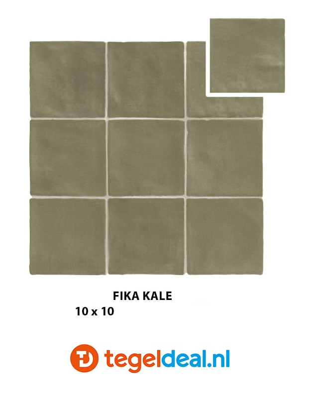 WDT Natucer Fika, 10x10 cm, 7 kleuren, mat WDT Natucer Fika, 10x10 cm, 7 kleuren, mat