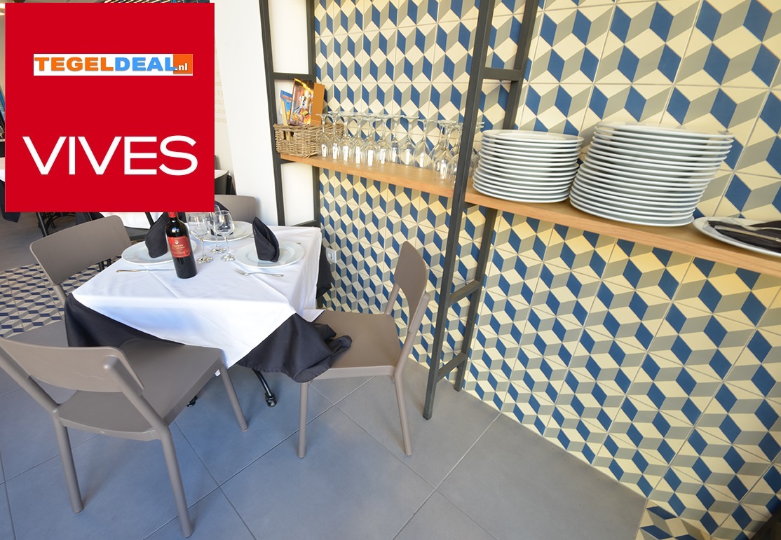 Vives 1900 GUELL 1, 20x20 cm, patroontegels Vives 1900 GUELL 1, 20x20 cm, patroontegels