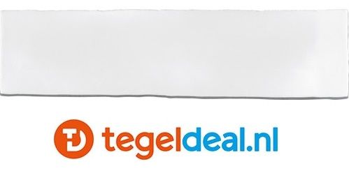 Equipe, Masia BLANCO, 7,5x30 cm, handvorm wandtegels OP VOORRAAD