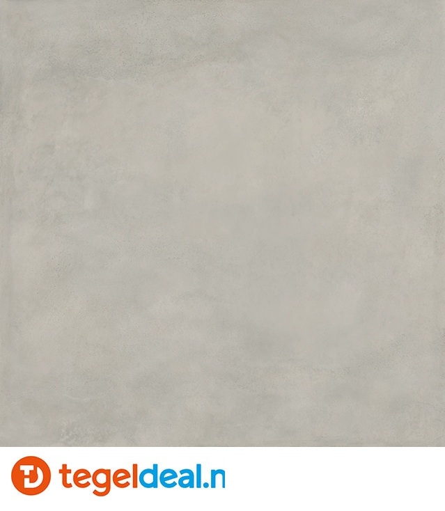 KEOPE Plate SILVER, 80x80 cm, metaallook tegels