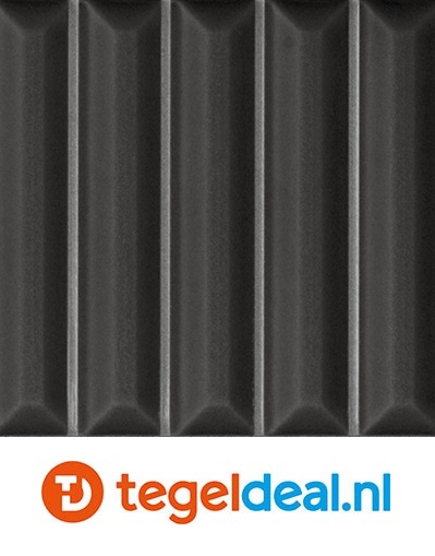 Tonalite, Hashi, 10x30 cm, reliëf wandtegels Tonalite, Hashi, 10x30 cm, reliëf wandtegels