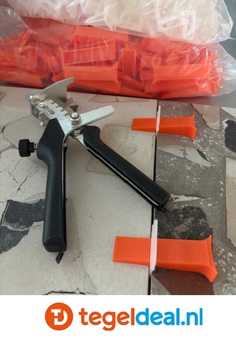 250 clips - aanvulling op de Levelling Systeem-set 