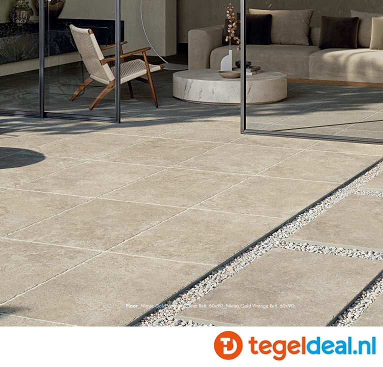 SIL Ceramiche, Nimes, natuursteenlook tegels 