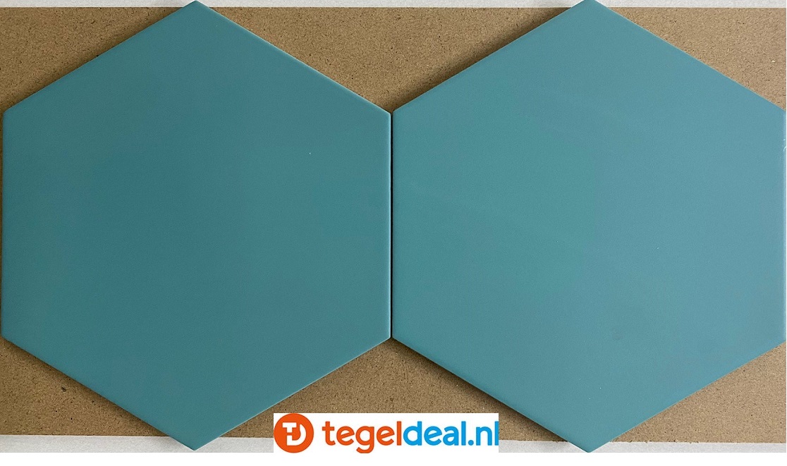 Equipe, Coimbra JADE, hexagon tegels, 17,5x20 cm, art. 30633 