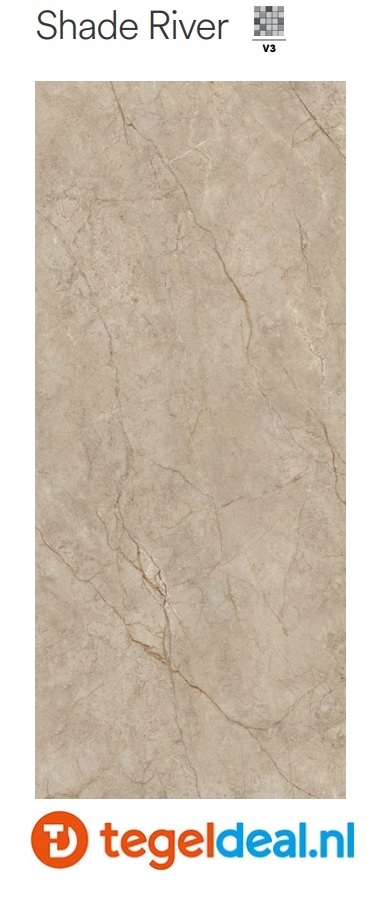 NovaBell Atelier, 4 kleuren, 60x120 cm Natural, matte marmerlook wand- en vloertegels - €45,00/m2