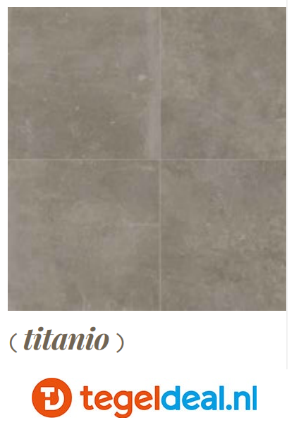 VLT Castelvetro, Absolute TITANIO 60x60 cm, CAW60R77