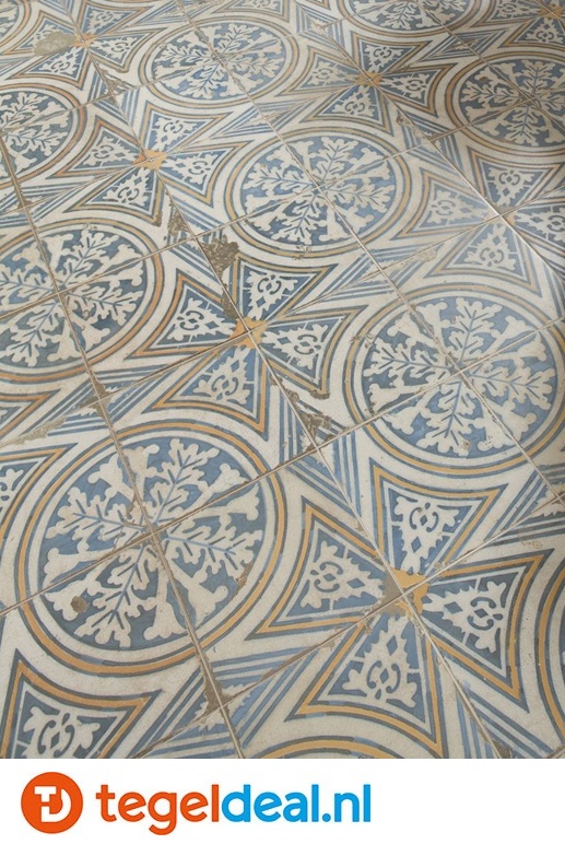 Peronda, Fs Original / Fs-1, 45x45 cm, vintage patroontegels