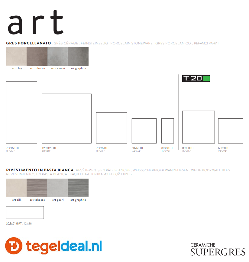 WDT Supergres Art Pearl, 30,5x91,5 cm, APE9, betonlook wandtegels