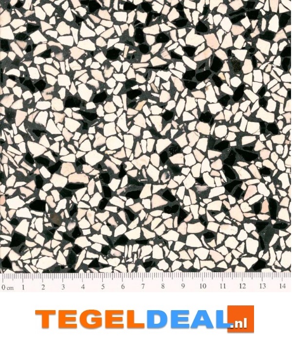 ACTIE - Terrazzo Ecostone Pisa / Amsterdam, 40x40x1,5 cm, EM-1087 - OP VOORRAAD