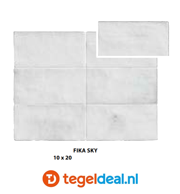 WDT Natucer Fika, 10x20 cm, 3 kleuren, mat WDT Natucer Fika, 10x20 cm, 3 kleuren, mat