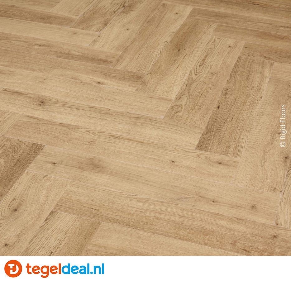 AREZZO Herringbone, 12x60x0,65 cm - visgraat, A14375, Rigid SPC Click Vloer 