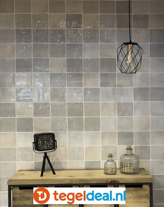 OPRUIMING : 1,02 m2 Life, Artisan, Blanco, wandtegels, 13x13 cm - 1,02 m2 voor 25,00 euro  