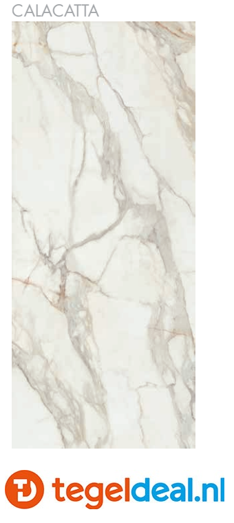 VLT Supergres Purity of Marble, Calacatta Lux, 75 x 75 cm